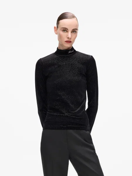 Karl Lagerfeld Tricou negru