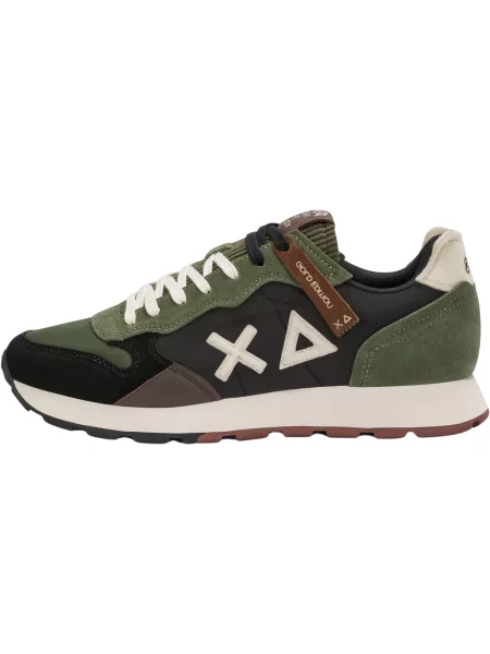 Pantofi Sun68 verde