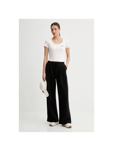 Guess spodnie dresowe JASMINE czarne