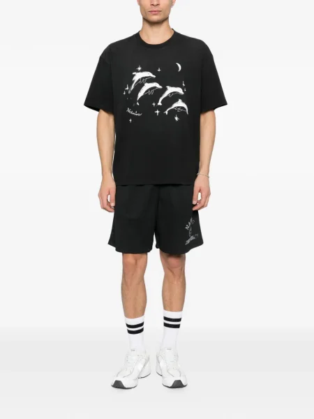 Tricou Nahmias cu imagine negru