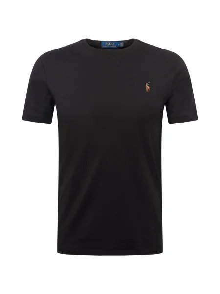 Polo Ralph Lauren Tricou / alb / maro coniac / roșu / verde închis negru