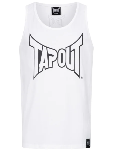 Tapout Tricou TIPTON SINGLET negru alb