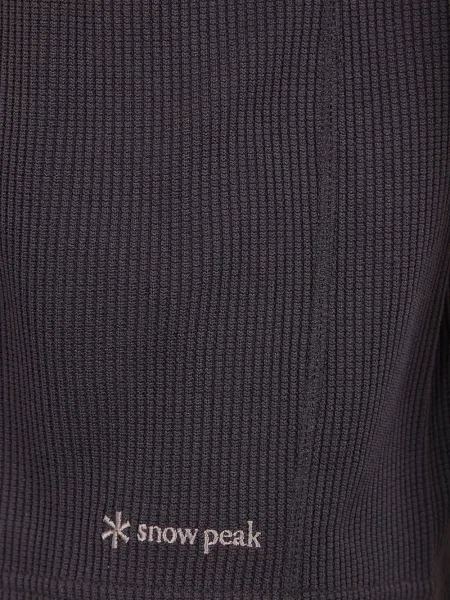 Tricou Snow Peak cu broderie negru