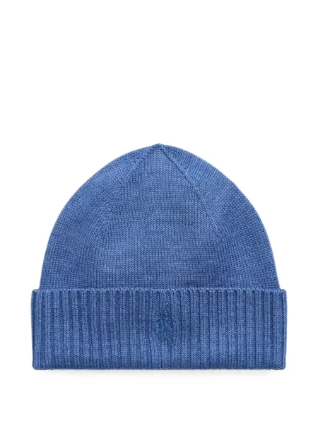Μάλλινο polo Polo Ralph Lauren με κέντημα με κορδόνι πράσινο