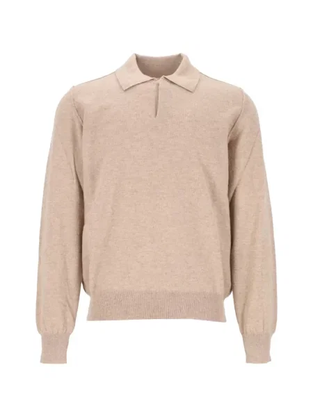 Gulerat tricou polo Mauro Grifoni de lână