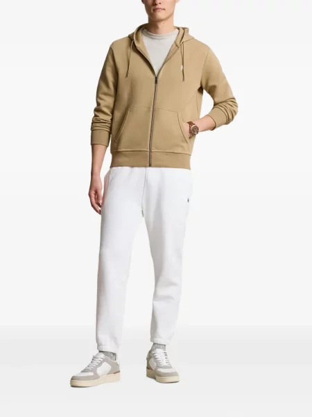 Tricou polo Polo Ralph Lauren cu dungi cu două rânduri de nasturi cu aplicații negru