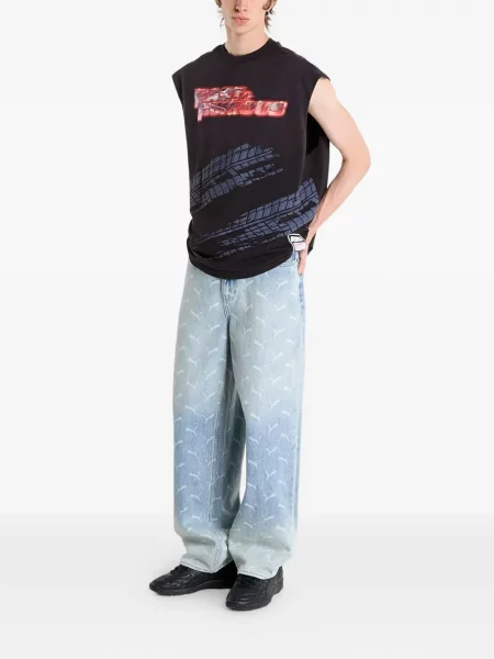 Tricou Puma fără mâneci negru