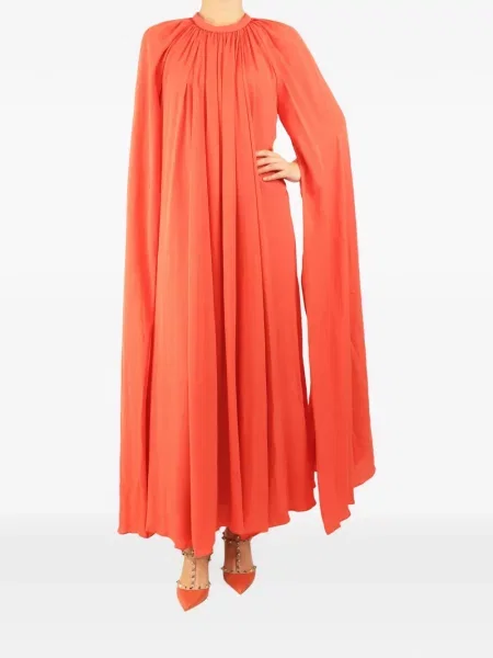 Rochie maxi Elie Saab portocaliu