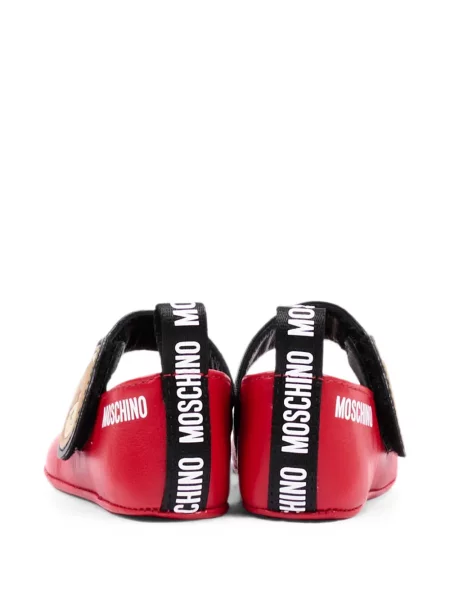 Balerinki dziecięce Moschino czerwone