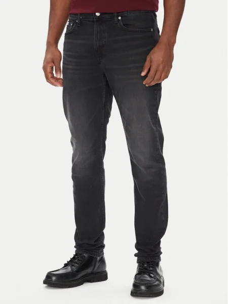 Дънки Calvin Klein Jeans мъжки черно