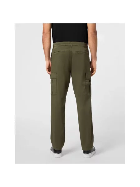 Spodnie cargo Philipp Plein zielone