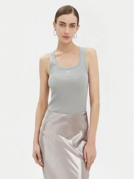 PINKO Топ Calcolatore сірий