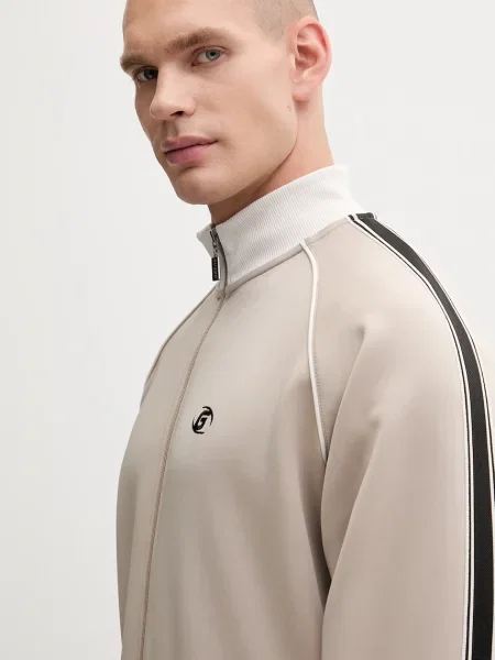 Кофта Guess FULVIO з аплікацією бежевий