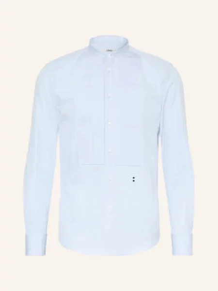 Fendi Košile Slim Fit Se Stojáčkem A Manžetami S Ohrnutím tmavě modrá