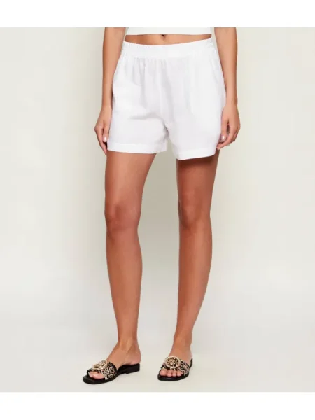 Gaëlle Paris De in pantaloni scurți alb