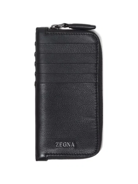 Portofel Zegna din piele albastru