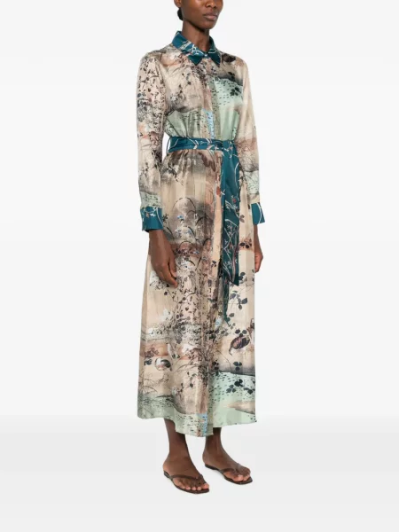Rochie midi Pierre-louis Mascia cu imagine