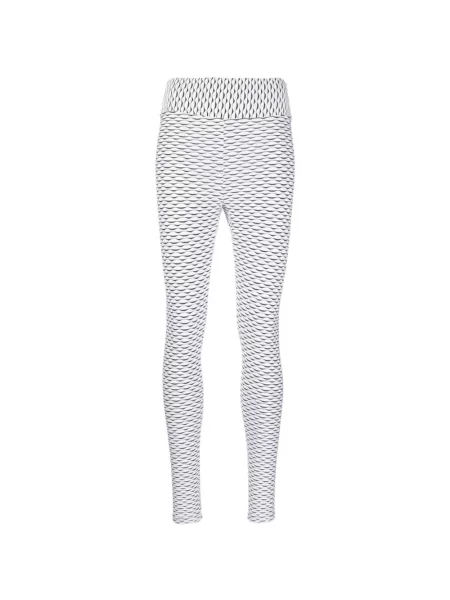 Leggings Tessitura Body Couture alb