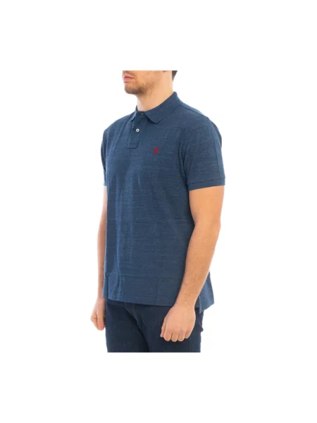 Polo Ralph Lauren polo granatowy melanżowy niebieska