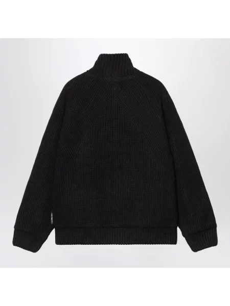 Kardigan Carhartt Wip wełniany czarny