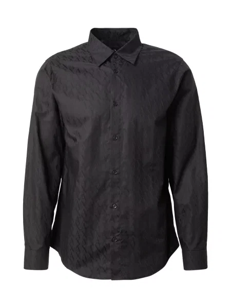 ARMANI EXCHANGE Cămașă negru