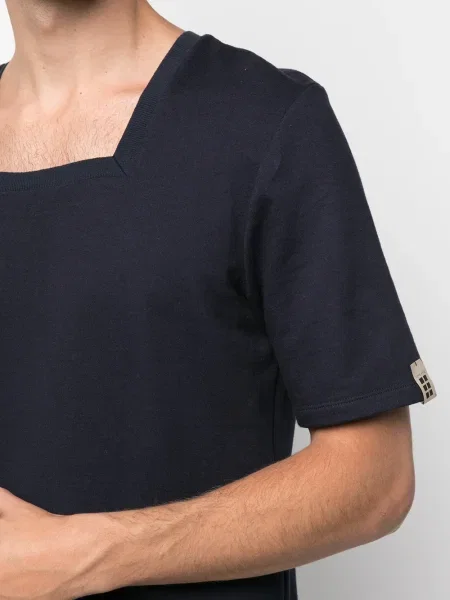 Tricou Romeo Hunte din material terry albastru