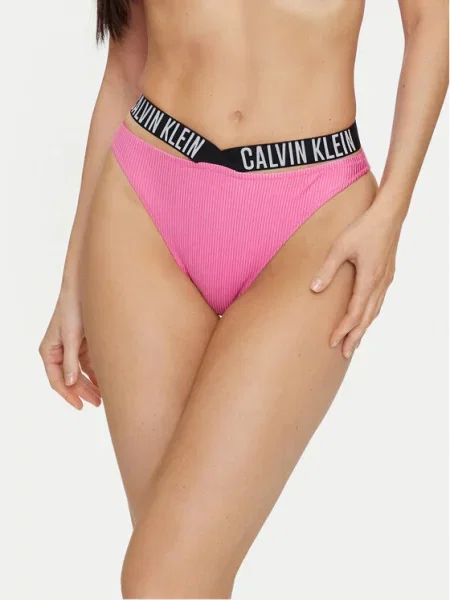 Calvin Klein Swimwear Dół od bikini różowy