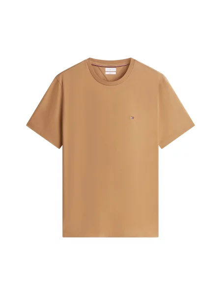 TOMMY HILFIGER Tričko ESS SEASONAL mokka