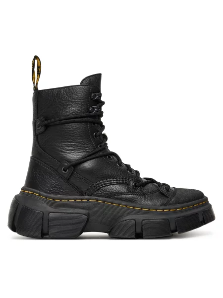 Šněrovací kotníkové boty Dr. Martens černé