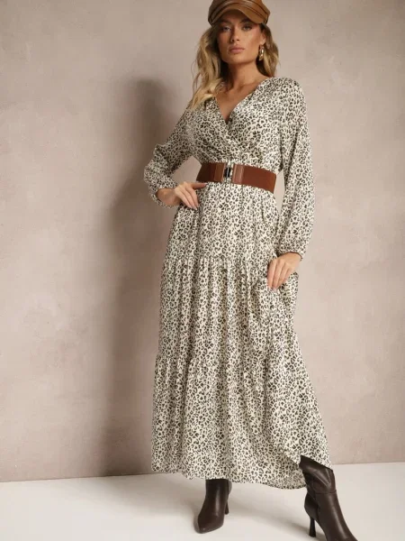 Rochie Rinalia Verde bej