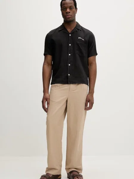 Сорочка з льону AllSaints TRI