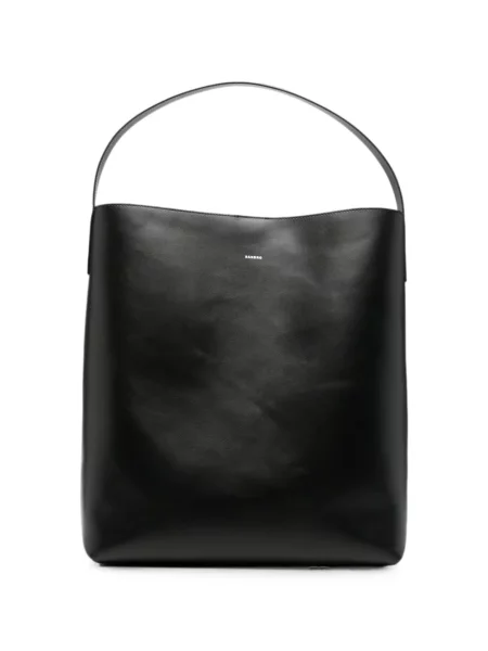 Geantă crossbody Sandro din piele negru