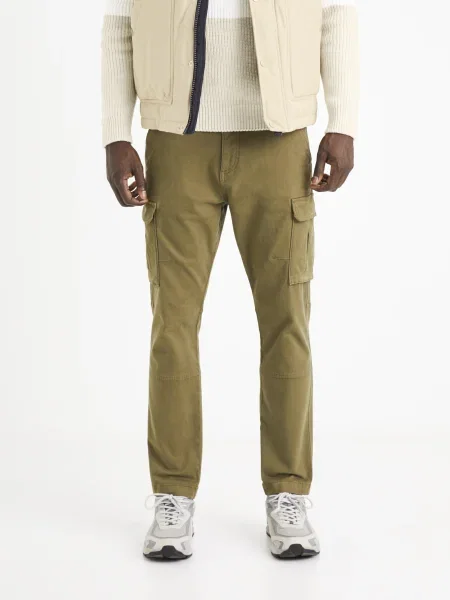 Pantaloni Celio casual maro