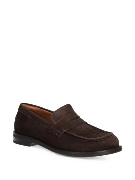 Pantofi loafer Billi Bi din piele de căprioară maro