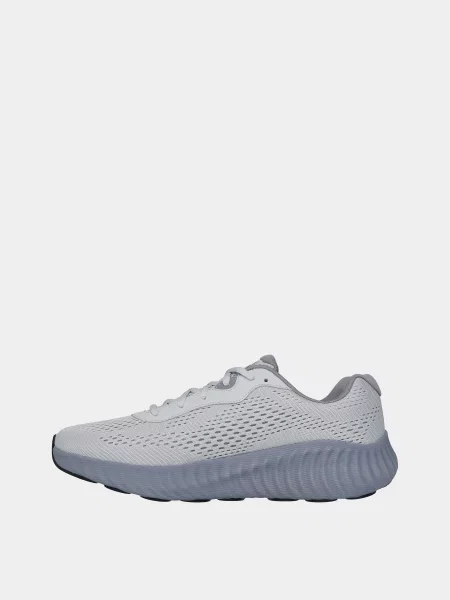 Кожаные кроссовки для бега Skechers серые