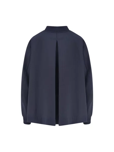 Kurtka bomber Semicouture wełniany niebieski