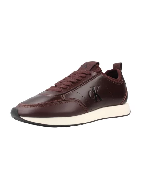 Pantofi Calvin Klein Jeans retro maro