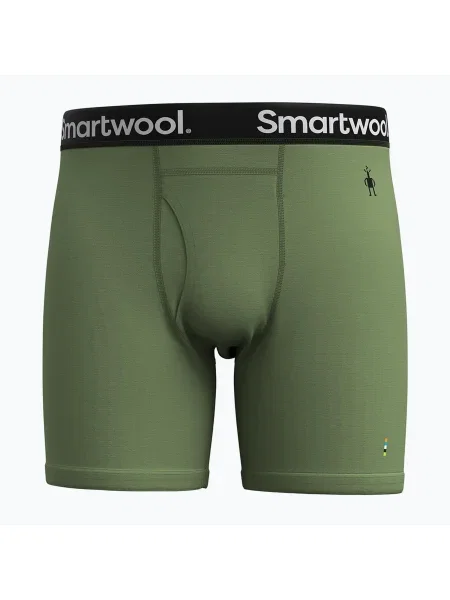 Труси термічні Smartwool Merino Boxer Brief Boxed fern green зелені