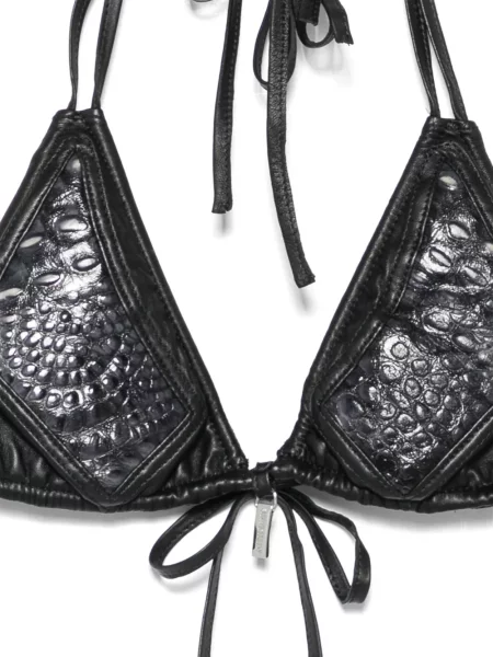 Bikini Mitiliane Couture cu gât halter negru