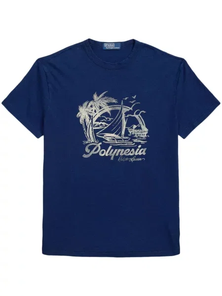 Флийс карирана шапка с козирки Polo Ralph Lauren с принт зелено