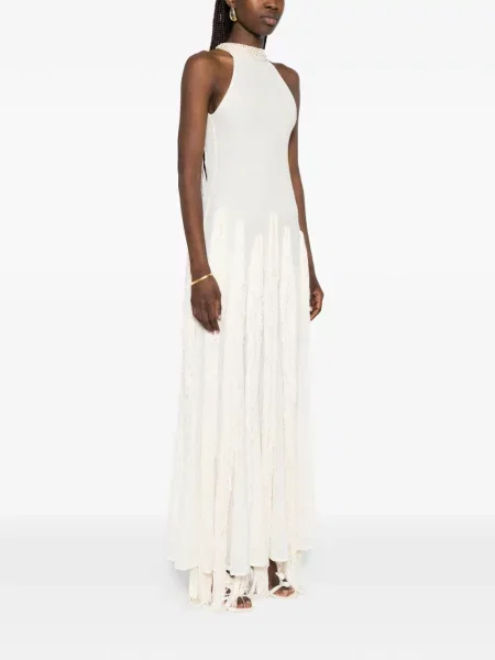 Sukienka maxi Bless z dekoltem halter