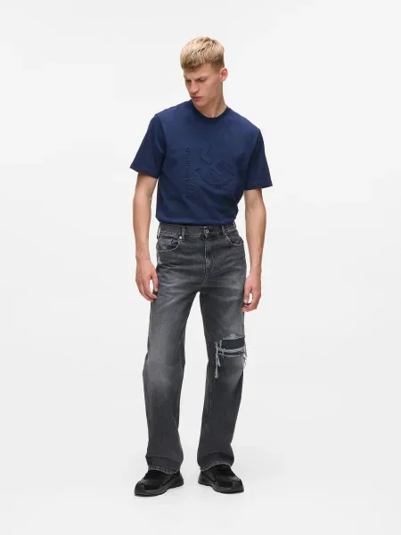 KARL LAGERFELD JEANS Jeans denim negru