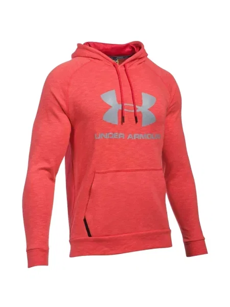 Hanorac cu glugă Under Armour cu autograf roșu