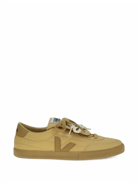 Sneakerși Veja din piele galben