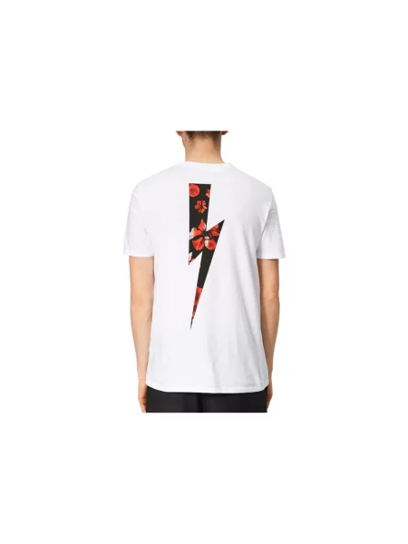 Tricou Neil Barrett alb