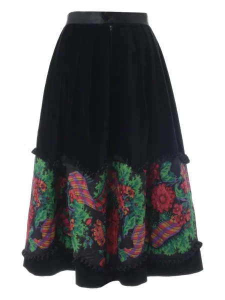 Fustă midi Souleiado negru