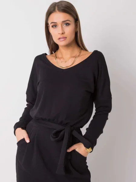 Rochie Fashionhunters de costum negru