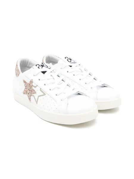 Sneakersy dziecięce 2 Star białe