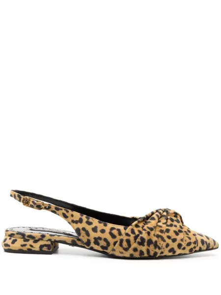 Pantofi cu toc Roberto Cavalli cu imagine cu model leopard maro