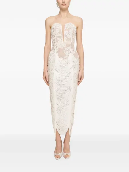 Rochie midi Nissa din dantelă